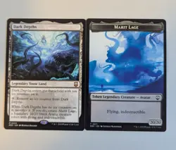 MTG Dark Depths plus Marit Liege token - Image 1