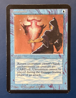 MtG Alpha Edition: Unsummon - Image 1