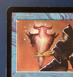 MtG Alpha Edition: Unsummon - Image 2