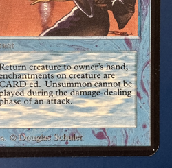 MtG Alpha Edition: Unsummon - Image 4