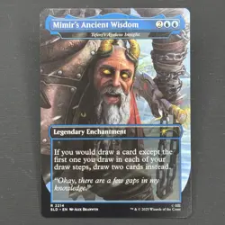 Mimir's Ancient Wisdom (Non Foil) Secret Lair God Of War MTG NM - Image 1