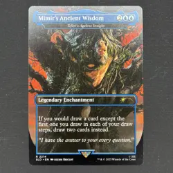 Mimir's Ancient Wisdom (Non Foil) Secret Lair God Of War MTG NM - Image 2