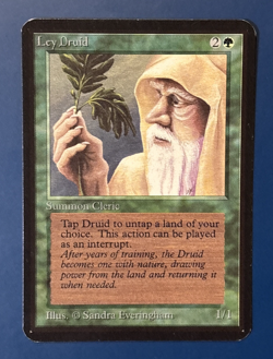 MtG Alpha Edition: Ley Druid - Image 1