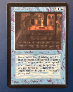 MtG Alpha Edition: Steal Artifact - Image 1