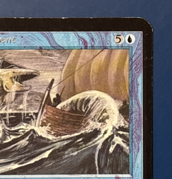 MtG Alpha Edition: Sea Serpent - Image 3