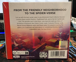 Magic The Gathering Marvel Spiderman Factory Sealed Collector Booster Box - Image 2