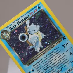 Pokemon TCG - Dark Blastoise 3/82 Team Rocket Holo Rare WOTC 1999 - Image 1
