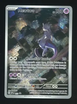Pokemon TCG PTCG Mewtwo SVP en 052 Holo Black Star Promo Scarlet Violet - Image 1