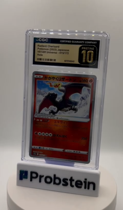 2022 Pokemon Japanese Vstar Universe #015/172 Radiant Charizard CGC 10 PRISTINE - Image 2