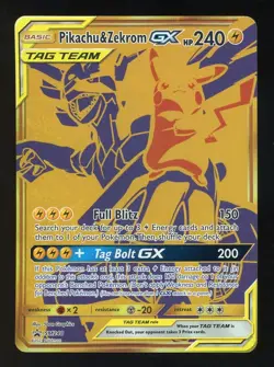 2021 Pokemon TCG Pikachu & Zekrom GX SM248 Premium Collection Promo - Image 1
