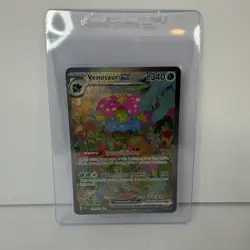 Pokemon TCG Scarlet & Violet Venusaur EX 198/165 Special Illustration Rare NM - Image 3