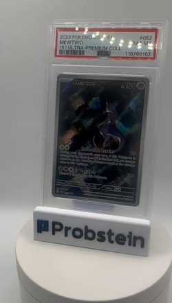 2023 Pokemon Pokemon SVP EN 151 Ultra Premium Collection #052 Mewtwo PSA 8 NM-MT - Image 2