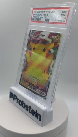 2021 Pokemon SWSH BSP Pikachu Vmax Box #062 FA Pikachu Vmax PSA 9 MINT - Image 2