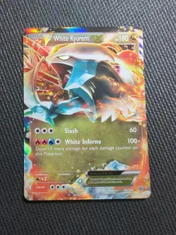 Pokemon White Kyurem-EX Black and White Plasma Storm 96/135 Holo Rare NM - Image 1