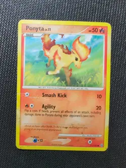 Pokemon TCG Ponyta Stormfront 71/100 Regular Common - Image 1