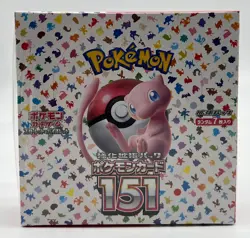 Pokemon S & V 151 Japanese Booster Box SEALED BRAND - Image 1