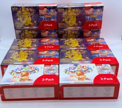 Lot of (10) Pokemon SV Prismatic Evolutions Costco 2-Pack ETB Bundle SEALED - Image 1