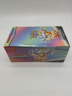 2025 Pokemon S & V Prismatic Evolutions Booster Bundle Display Case Sealed - Image 1