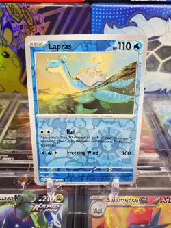 Lapras 045/197 Reverse Holo Uncommon Pokemon TCG S&V Obsidian Flames - Image 1