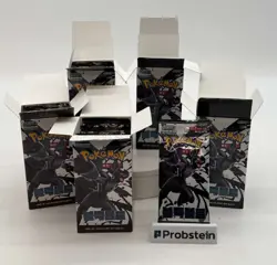 Lot of (100) Pokemon TCG Korean Black Bolt sv11B Booster Packs SEALED With Boxes - Image 1