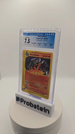 2003 Pokemon Aquapolis #14/147 Houndoom CGC 7.5 NM+ - Image 2