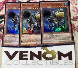 3x (M/NM) - Mermail Abyssbalaen - MP14-EN055 - Ultra Rare - 1st Edition YuGiOh - Image 1