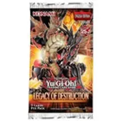 Lot of (105) Yu-Gi-Oh! Legacy of Destruction Booster Packs Sealed - Image 1