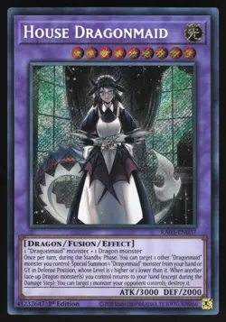House Dragonmaid - RA03-EN037 - Secret Rare - Yugioh - Image 1