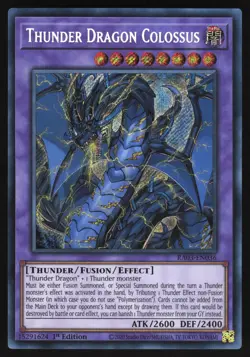 Thunder Dragon Colossus - RA03-EN036 - Secret Rare - Yugioh - Image 1