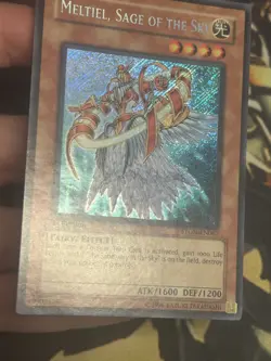 Yugioh: Meltiel, Sage Of The Sky - STON-EN062 - Secret Rare - 1st Edition - MP - Image 3
