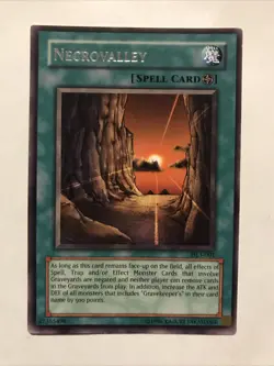 Yugioh! Necrovalley - DL3-001 - Rare - Limited Edition Duelist League Promo LP - Image 1