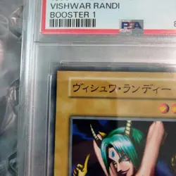 Yu-Gi-Oh PSA8 Vishwar Randi Booster 1 1999 Japanese - Image 2