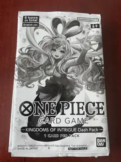 ONE PIECE CARD GAME - KINGDOMS OF INTRIGUE DASH PACK - SEALED NEVER OPENED - Image 1