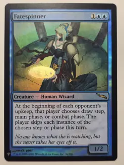 Fatespinner - The List Reprints - FOIL - NM 36/306 blue wizard mtg magic card - Image 1