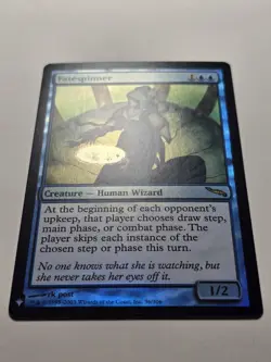 Fatespinner - The List Reprints - FOIL - NM 36/306 blue wizard mtg magic card - Image 2