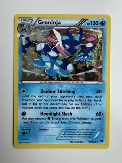 Greninja 40/122 XY Breakpoint Pokemon Card Cracked Ice Holo Deck Exclusive - Lp - Image 1