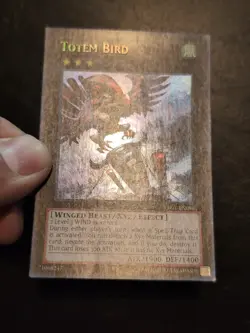 Yu-Gi-Oh! SECRET RARE CARD TOTEM BIRD LTGY-EN086 LP - Image 2