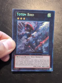 Yu-Gi-Oh! SECRET RARE CARD TOTEM BIRD LTGY-EN086 LP - Image 3