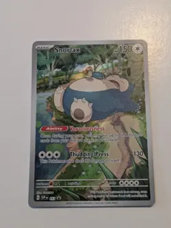 Snorlax - SVP051 - Pokemon Scarlet & Violet Promo Ultra Rare Holo Card NM - Image 1