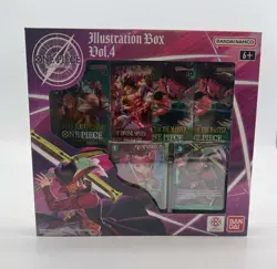 One Piece Card Game TCG Bandai Illustration Box Volume 4 Factory SEALED - Image 1