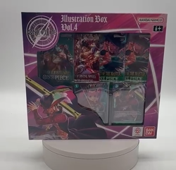 One Piece Card Game TCG Bandai Illustration Box Volume 4 Factory SEALED - Image 2