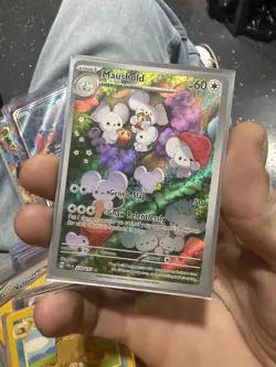 Pokemon TCG Maushold Scarlet & Violet Paldea Evolved Holo Card 226/193 NM - Image 1