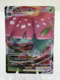 Venusaur VMAX SWSH102 SWSH: Sword & Shield Promo Cards Holo - Image 1