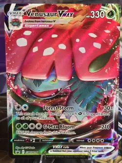 Venusaur VMAX SWSH102 SWSH: Sword & Shield Promo Cards Holo - Image 1
