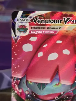 Venusaur VMAX SWSH102 SWSH: Sword & Shield Promo Cards Holo - Image 2