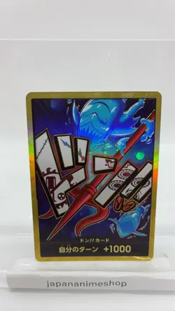 DON Card Hody Jones PRB-01 [Gold Frame] THE BEST One Piece Japanese - Image 1