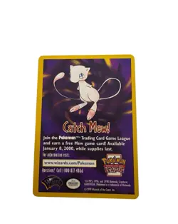 Catch Mew! Pokemon Card Wizards of the Coast Pokemon Movie 1999 - Image 1