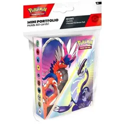 Pokemon Cards - Scarlet & Violet - MINI ALBUM PORTFOLIO w/ Booster Pack - New - Image 1