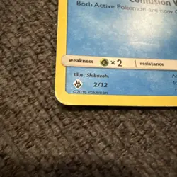 Psyduck 2/12 McDonalds 2018 Holo Promo Pokemon Card TCG - Image 2