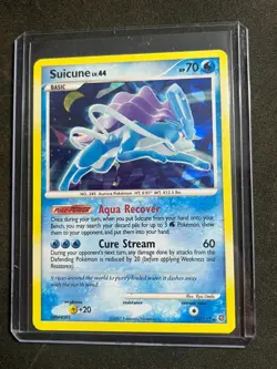 Suicune - (Cracked Ice Holo) 019/132 Miscellaneous Cards & Products Holo - Image 1
